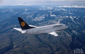 задържаха самолет луфтханза минск заради съобщение взривно устройство борда