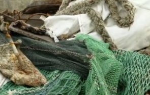 почистват черно море изоставени рибарски мрежи варна