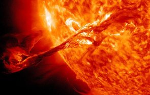 вълна слънчева плазма обхване земята