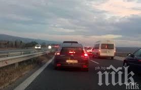 последните минути катастрофа затапи магистрала тракия километър
