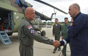 български сръбски екипажи миг участват съвместно стрелби зенитен полигон ввс шабла