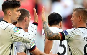 силна германия удари амбициите португалия