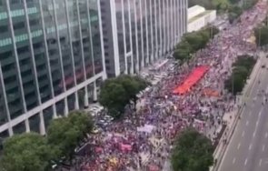 масови протести бразилия липсата адекватни мерки заради коронавируса страната