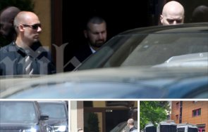 бронирани джипа охранители два буса жандармерията пазят слави трифонов бойко рашков мобилизира цялото мвр пловдив дяволите случва