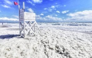 пяна пелена памук заля плажа шабла