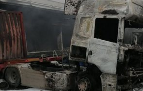 два влекача изгоряха паркинг монтана