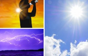 слънчево горещо повече облаци следобедните часове изток жълт код високи температури области страната карти