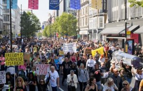 серия протести локдауна готвят лондон