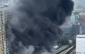 голям пожар избухна лондонското метро