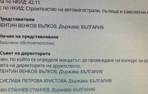вписаха регистъра новото ръководство автомагистрали еад