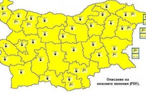 нимх обяви жълт код жеги цялата страна