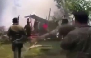 военен самолет души борда разбил филипините видео