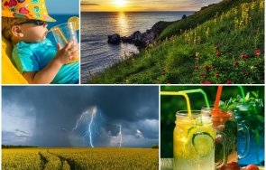 лето солнце  жара гроза