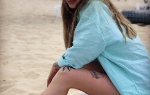 Цветелина Грахич на море