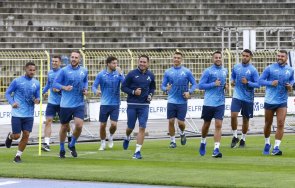 Левски първа тренировка