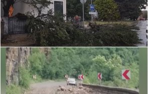 мощна буря градушка врачанско