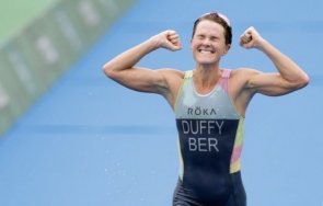 триатлонистка донесе първа олимпийска титла бермудските острови историята