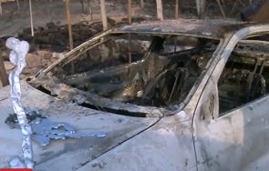 пожар изпепели автомобил няколко постройки благоевград