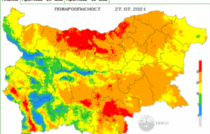 екстремален индекс пожароопасност области страната
