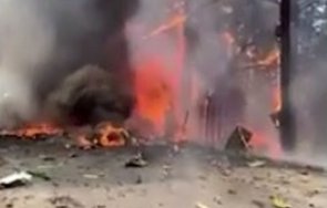 самолет разби летище калифорния видео