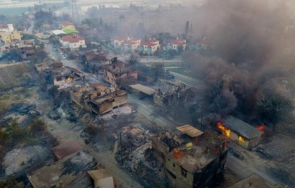 огнен доведе евакуация южен турски град