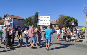 протест блокира пътя бургас търново хората искат вода