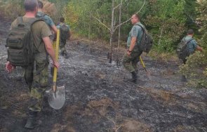 военни сухопътни войски включиха гасенето пожара хисарското село черничево