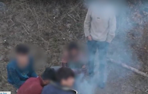 пак заловиха нелегални мигранти гората ихтиман