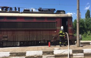 горя вагон пътнически влак перник