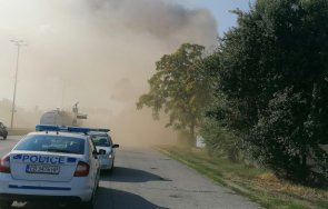 пожар района тец софия вдигна огнеборците крак