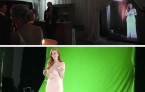 шаферка появи сватба холограма