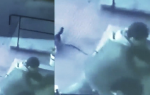 шокиращи кадри лекар преби съседско момиче входа блок