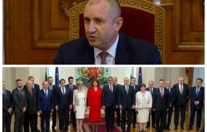 радев спазарява новия служебен кабинет необявени срещи досегашните министри