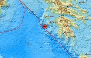 земетресение с магнитуд рихтер люшна морето край остров закинтос