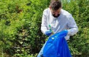 десетки доброволци включиха почистване градината центъра благоевград