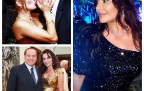 Дарина Павлова Силвио Берлускони Колаж