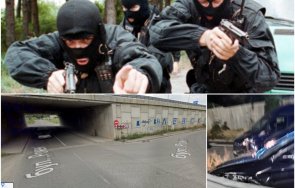 първо пик отряд кобра затвори пътя северната тангента илиянци заловиха опасна банда екшън преследване стрелба кръв снимки обновена