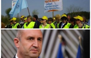 От Автомагистрали Черно море отново излизат на протест срещу управлението