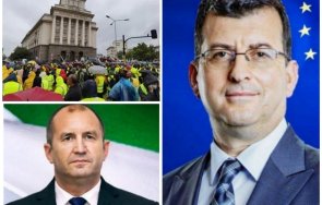 асим адемов попиля радев кандидат президентът излезе сред народа вдигне юмрук каже комитова плати заработеното пътните строители