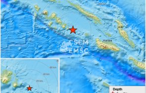 Земетресение с магнитуд 6 6 по Рихтер разтърси района на Соломоновите