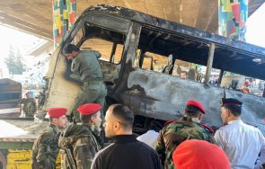 атентат бомбена атака дамаск военни убити
