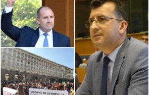 евродепутатът асим адемов човекът юмрука поразходи сред протестиращите