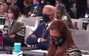 байдън заспа конференцията климата видео