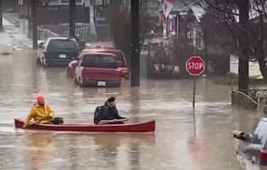 Обявиха извънредно положение заради бедствието в Канада Наводненията в провинцията