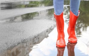 гумените ботуши модерни зимата