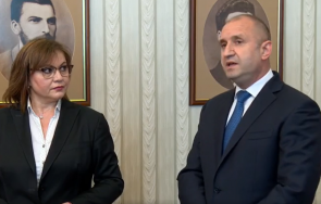 Лидерката на БСП Корнелия седна на с президента Румен Радев