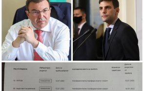 Бившият министър на здравеопазването Костадин Ангелов се усъмни в теста