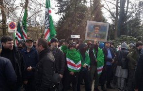 чеченци протестираха страсбург произволни арести опозиционери руската република