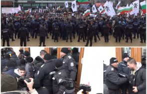 горещо пик хиляди протест радев правителството зеления сертификат рашков разположи водно оръдие парламента множеството проби полицейския кордон мощен