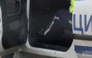 задържаха мъж заплашил полицаи убийство